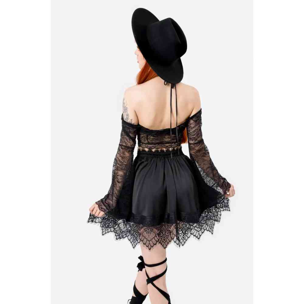 Restyle - Lost In Magic Mini skirt - Black